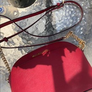 MICHAEL KORS red crossbody
